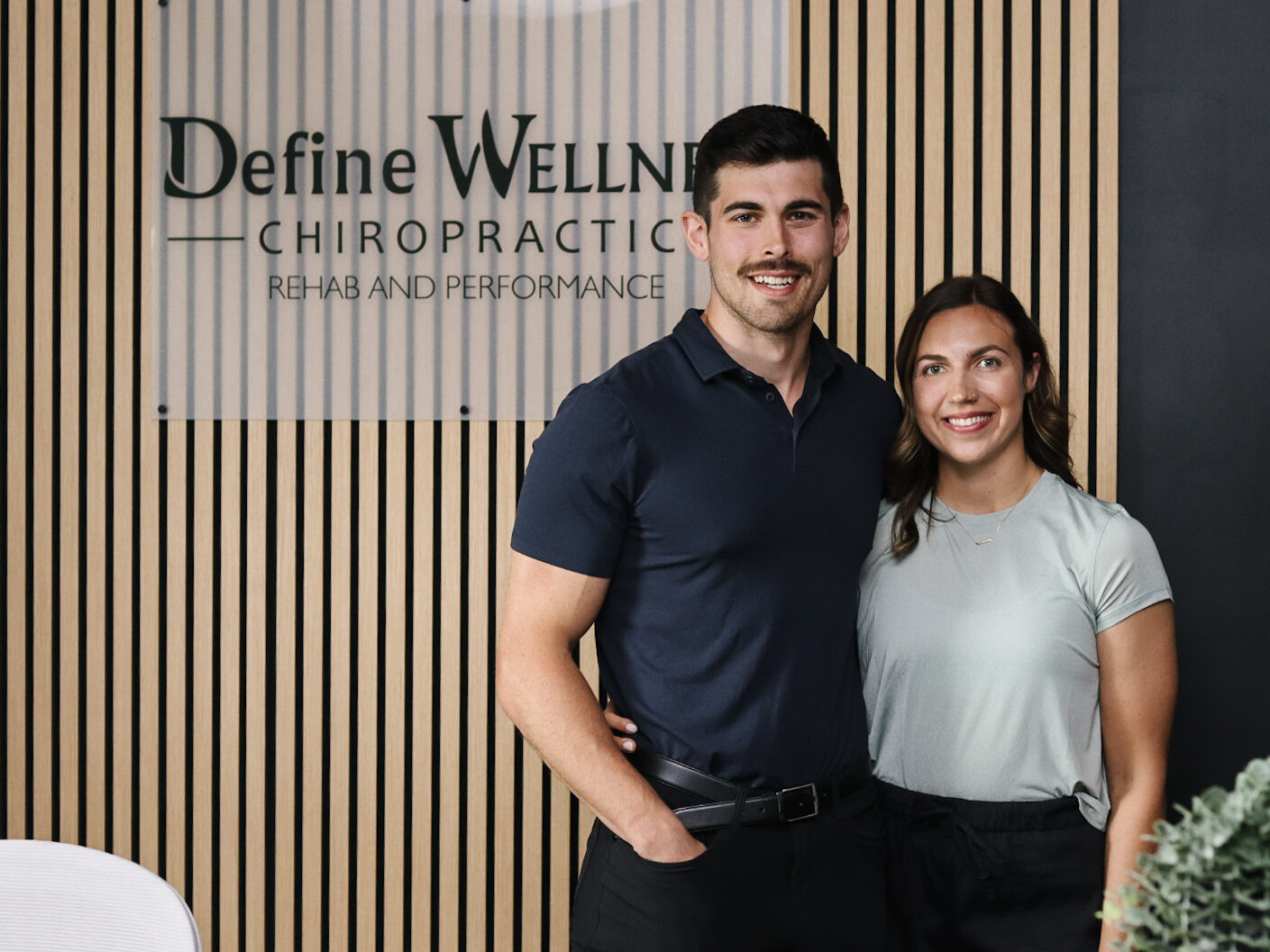 A photo Dr. Sam and Dr. Jacob, the owners of Define Wellness Chiropractic